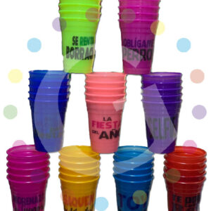 Vaso Reutilizable de Plástico