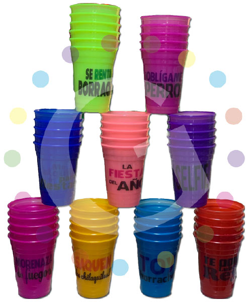 Vaso Reutilizable de Plástico