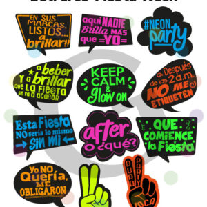 Selfies Fiesta Neón