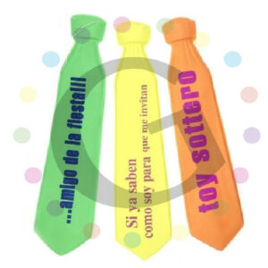 Corbata Neón Frases