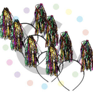 Diadema Mechas Metálicas