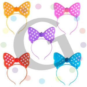 Diadema Moño con Luz