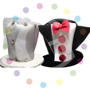 Sombreros de Novios Tela