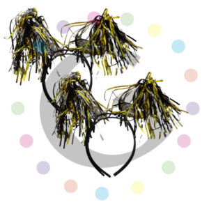 Diadema Mechas Año Nuevo