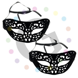 Antifaz Negro Calado