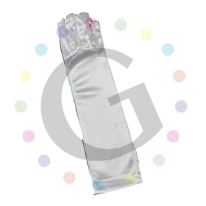 Guante Largo Blanco.