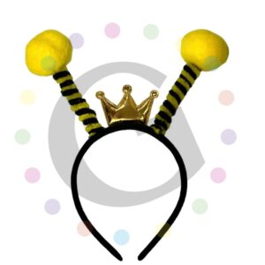 Diadema Antenas Abeja Reyna