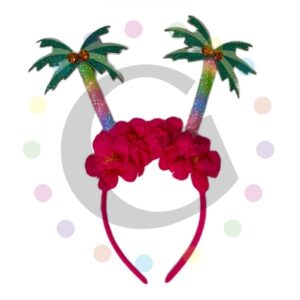 Diadema Palmeras con flores