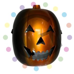 Máscara Calabaza Cromo