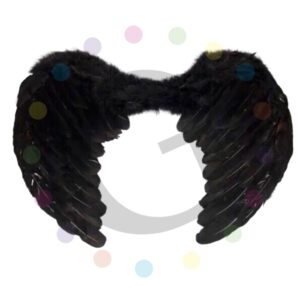 Alas de Ángel Negra Mediana