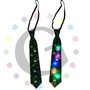 Corbata San Patricio con Luz