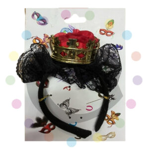 Diadema Corona Reina de Corazones