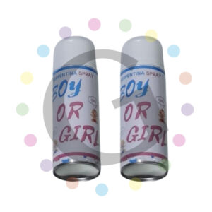 Serpentina en Spray Revelación de Sexo