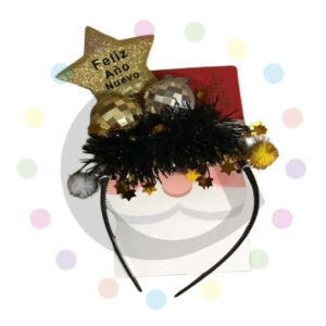 Diadema Año Nuevo Bola Disco