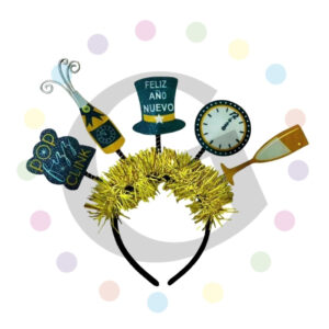 Diadema Fin De Año Figuras