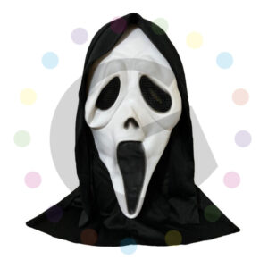 Máscara Grito Látex.