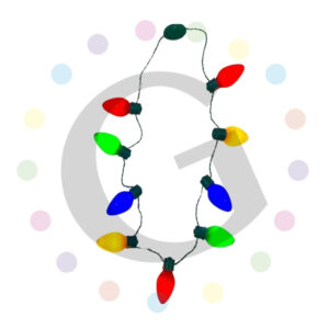 Collar Focos Navideños con Luz