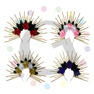 Diadema Resplandor con perlas