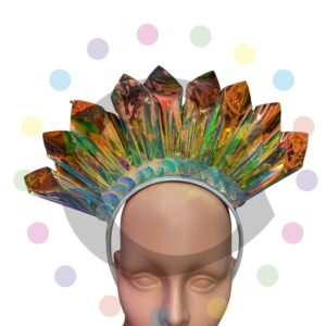 Diadema Corona Sirena con Luz