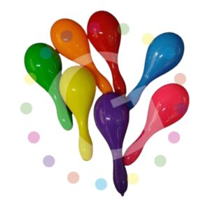 Maracas Neón con Luz.