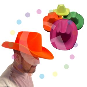 Sombrero Texano Neón de Tela